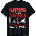 thumbnail image 1 of Warning Im an Asshole - Camiseta divertida sarcástica para adultos, 1 of 2