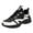 White, variant on Dsscvnef Women's Sneakers Thick Soled Casual Leather Dad Shoes Comfortable Lightweight Fashionable Walking Footwear