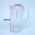 thumbnail image 3 of Pièces de Rechange Tasse Haute 22oz avec Couvercle Rabattable, Compatible avec Magic Bullet MB1001 250W Blender Centrifugeuse (2 PACK), 3 of 8