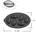 thumbnail image 2 of Juego de 2 moldes para hielo en forma de bola, cubitos de hielo de fácil liberación, para whisky, cócteles y bebidas mixtas, 2 of 5