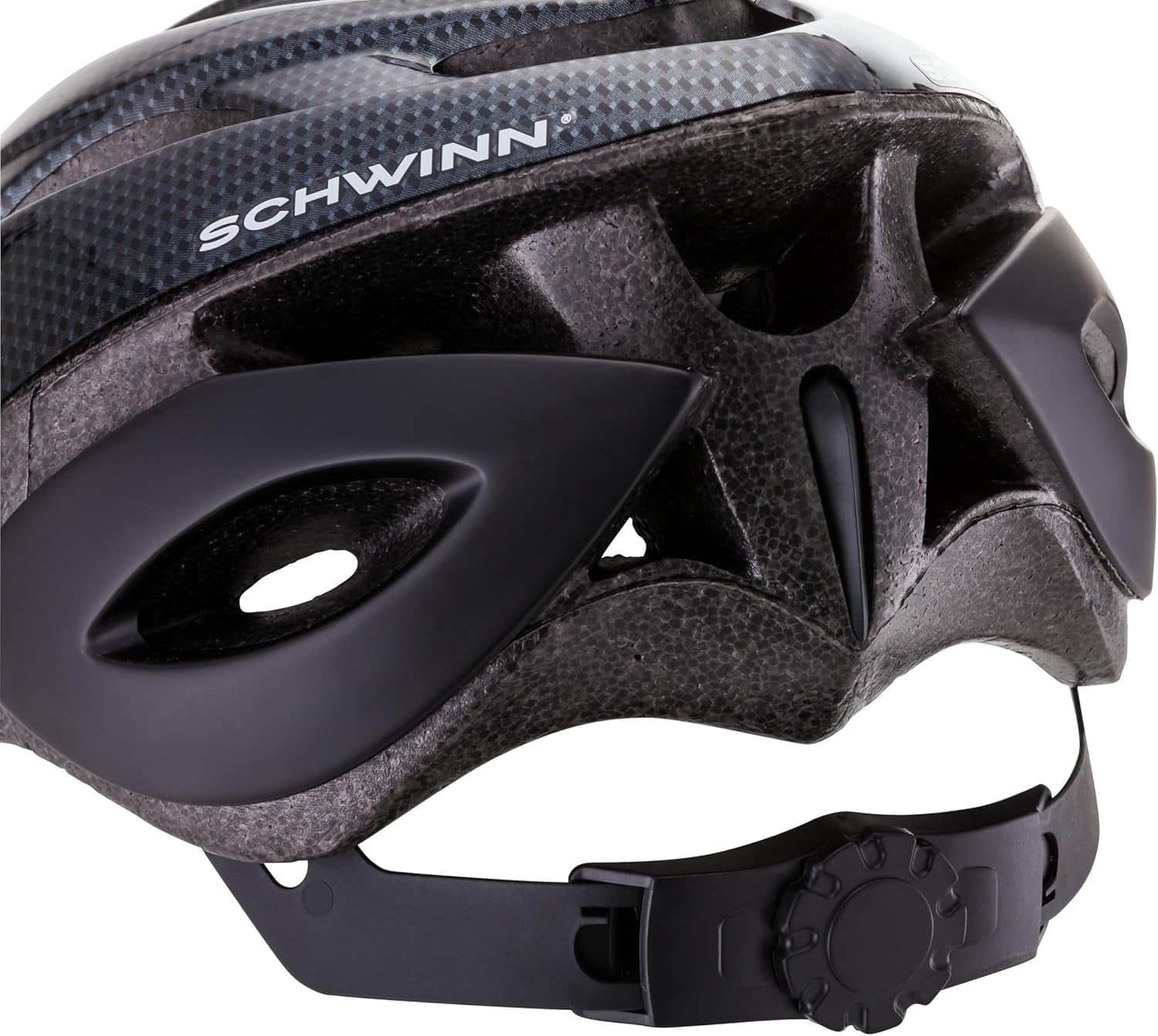 Thrasher Helmet for Adults, Size 58-62 cm for Riders Ages 14+, Microshell, Adjustable Dial & Straps, Interior Padding, Air Vents, Lighted or Unlit, Visor, Adult Bike Helmet