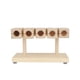 thumbnail image 5 of Instrumento de percusión Irfora Bloque de ritmo de madera Bloque de percusión de madera Material de arce macizo Instrumento de percusión musical de 5 tonos con mazo para yoga Educación preescolar Irfora Instrumento de percusión, 5 of 7