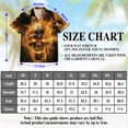 thumbnail image 5 of Flaming Skull Hawaiian Shirt, Fire Skull Lightning Graphic Button Down Shirt for Adults or Dogs, Short Sleeve Polyester Summer Shirt, 5 of 8