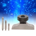 thumbnail image 4 of Depth Gauge Stand, Depth Dial Indicator Base Smoothly  Threaded Knob Hardened With 3 Extension Rods For Measurement 63x17mm/2.5x0.7in, 4 of 8