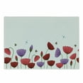 thumbnail image 1 of Flowers Insects Cutting Board, Interpretation of Spring Season Flowers with Bees Buzzing Around, Decorative Tempered Glass Cutting and Serving Board, in 3 Sizes, by Ambesonne, 1 of 2