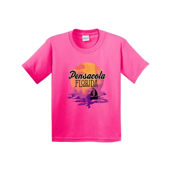 Inktastic Pensacola Florida Vacation Trip Youth T-Shirt