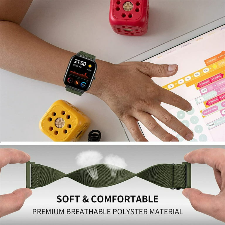 Silicone Strap For Amazfit GTS 4 mini GTS2 Mini Wristband 20mm WatchBand For  Amazfit Bip 3
