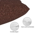 thumbnail image 3 of Balery Dark Brown Glitter Funda de Cojín Estampada, Regalos para Mujeres, Regalos de Amor para Ella, Regalos para Novia o Esposa, Funda de Almohada-14"x20", 3 of 6