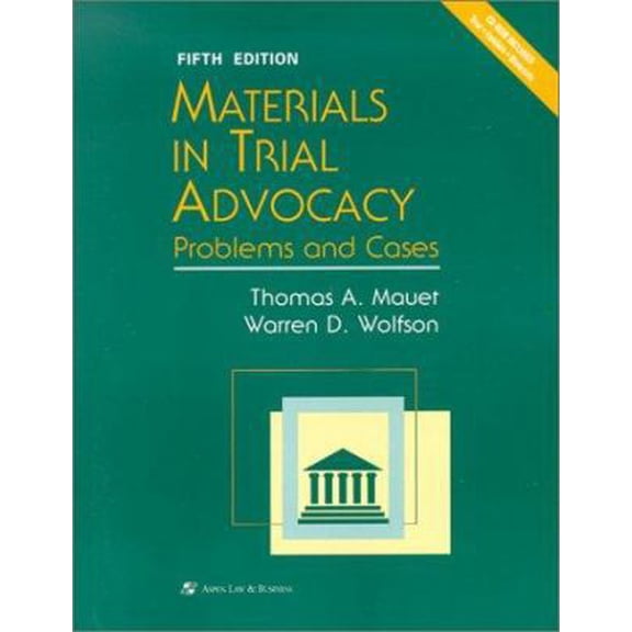 Pre-Owned Materials in Trial Advocacy: Problems and Cases (Paperback) 0735524769 9780735524767