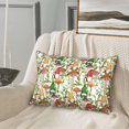 thumbnail image 3 of Easygdp Mushrooms Gnomes Pillowcase 20×30 inches, Throw Pillowcase with Invisible Zipper for Bedroom, Sofa, Office, 3 of 8