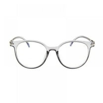 Vintage Round Clear Glasses Non-Prescription Eyeglasses for Women Men