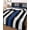 Black, White, Blue, variant on Twin Quilt Bedding Set, Red American Flag Reversible Summer Quilt 3 Pieces, Vintage USA Flag Stars Lightweight Bedspreads Coverlets with 2 Pillow Shams for All Seasons