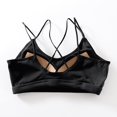 thumbnail image 3 of Steel Thin Shoulder Straps Back Tube Top - Chest Wrap Bra with Chest Pad Underwear, 3 of 6