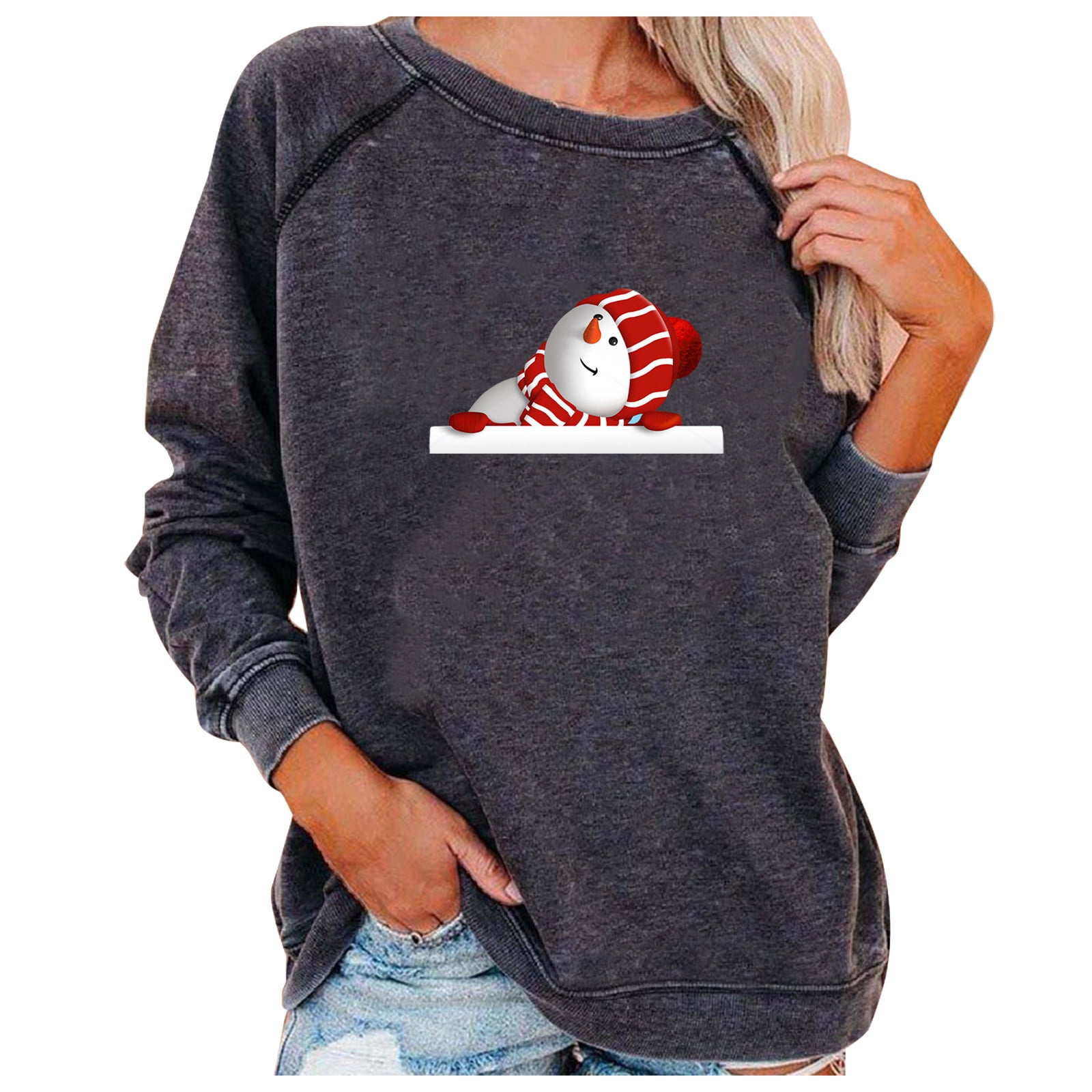 Summer Tops For Women Christmas Casual 