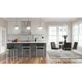 thumbnail image 3 of LumiSource Fuji High Back 26" Fixed-Height Counter Stool - Set of 3, 3 of 6