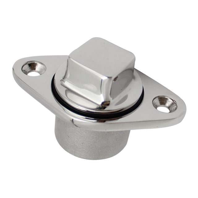 Tapón de drenaje de barco Reemplazo profesional resistente Bote marino Garboard Cubierta Válvula Accesorios de kayak 316 Acero inoxidable