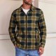 thumbnail image 1 of Ceisia Men's Hooded Thickened Jacket Warm Casual Outerwear Long Gift Sleeve Winter Coat with Pockets, 1 of 5