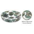 thumbnail image 5 of Sunsplash Soap Dish - Bathroom Shower Bar Holder Tray Saver for Sink, Wall, or Counter - Ceramic, Bath Decor and Sponge Container, 5 of 5