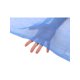 thumbnail image 5 of Bufanda de invierno cálida de imitación de cachemira INSPIRE CHIC, chal de franjas de color sólido para mujeres y hombres 78.7"x27.6" azul real, 5 of 6