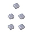 thumbnail image 1 of Inteprter Paquete de 20 botones de resina mezclados 2 agujeros sujetadores para álbumes de recortes 14mm botón de artes DIY para coser Type2 NO2, 1 of 6