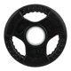 thumbnail image 1 of Pieza de barra de mano de tres agujeros, accesorio de disco de corte de peso para levantamiento de pesas, agujero grande, negro, 5KG, 1 of 9
