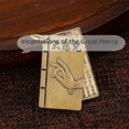 thumbnail image 4 of Unique Buddhist-Inspired Brass Keychain - Perfect Birthday or Father's Day Gift!, 4 of 4