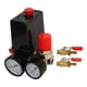 thumbnail image 2 of Kit De Interruptor De Presión Del Compresor De Aire, Fácil De Desmontar Puertos Estándar Precisos Interruptor De Presión Del Compresor De Aire Ahorro De Energía Con Barómetro, 2 of 8