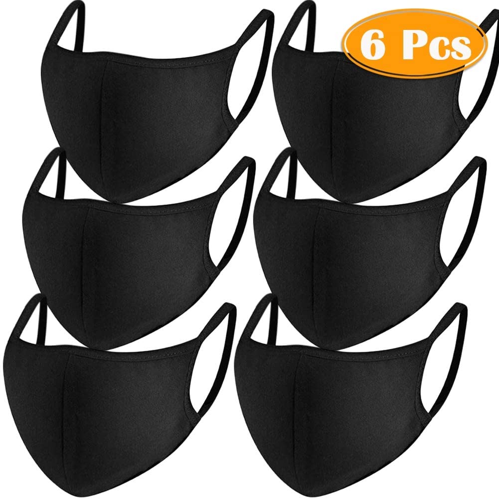 Sports Soccer Indoor Outdoor Face Mask Guard 6 Pack