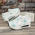 thumbnail image 5 of KEVCHE Floral Embroidery Breathable Sheer Mesh Sneakers for Women, 2026 Lace Mesh Casual Shoes with Delicate Flower Pattern, Lightweight Flexible Non-Slip Walking Shoes, Summer Going Out Shoes, 5 of 7