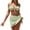 Green, variant on FhsagQ Womens Swimsuit Sets Plus Size Women Fashion Solid Swimsuit With Three Piece Split Sexy Bikini Swimsuit Women Swimsuit Sets Open Underwear Swimsuit Sets for Women Plus Size White White L