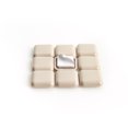 thumbnail image 3 of Super Sliders 1" Square Self-Stick Furniture Sliders for Carpet, Beige (4 Pack), 3 of 9