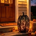 thumbnail image 7 of Halloween LED Pumpkin Lantern with Dancing Skeleton Cutouts Light Projecting Jack O Lantern Ornament For Indoor Outdoor Party Yard Decor, 7 of 7