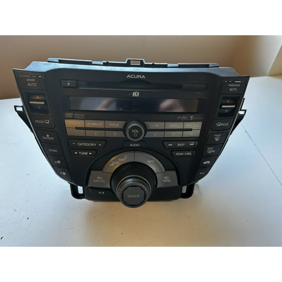 Pre-Owned 10 2010 Acura TL Radio W/ Bezel 3PB0 OEM - Verify Specific Vehicle Fitment In Description - (Good)