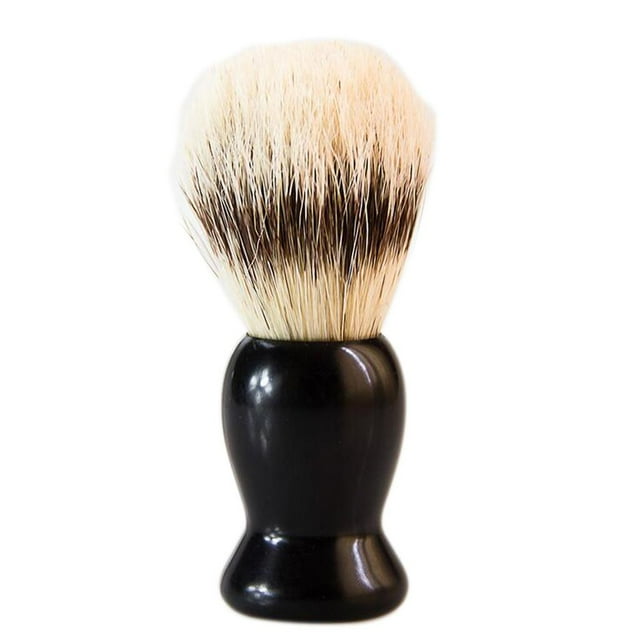 Cepillo de Afeitar de Cerdas Profesionales Zulema Brocha de Afeitar Negro y Marrón 4 cm 10 cm