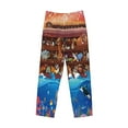 thumbnail image 4 of Bingfone Animals On Noah'S Ark2 Mens All Over Print Sleep Pajama Pants-Xx-Large, 4 of 9