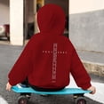 thumbnail image 4 of Wxolcjlv Toddler Boys Graphic Pullover Hoodie Back Print Proverbs Cross Scripture Long Sleeve Faith Sweatshirt, Sizes 2-14, 4 of 8