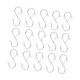 thumbnail image 2 of 15 ganchos metálicos resistentes en forma S, , modernos y multifuncionales para toallas oficina, cucharas, sartenes y utensilios, 2 of 8