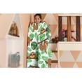 thumbnail image 6 of Yibo Cute Dinosaur, Tropic Leaves Flower Christmas Blanket Gift, Ultral Soft Cozy Warm Flannel Fleece Blanket for Animal Lover Suit for Sofa, Couch, Bed, Travel M Blanket for Teens, 6 of 9