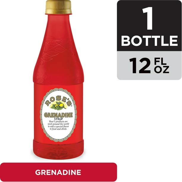Rose's Grenadine, 12 fl oz bottle