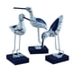 thumbnail image 1 of Figuras de madera de gaviota costera de 3 piezas para decoraciones náuticas, 1 of 5