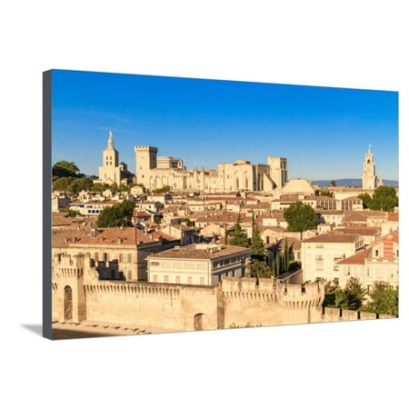 Avignon in Provence Stretched Canvas Print Wall Art By