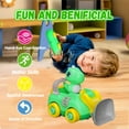 thumbnail image 6 of Tcovle Remote Control Car for Toddlers, RC Dinosaur Loader with Music & Sound for Kids, Toy Car with Dino Perfect Gift for Kids Boys Girls Age 8+ (Green), 6 of 10