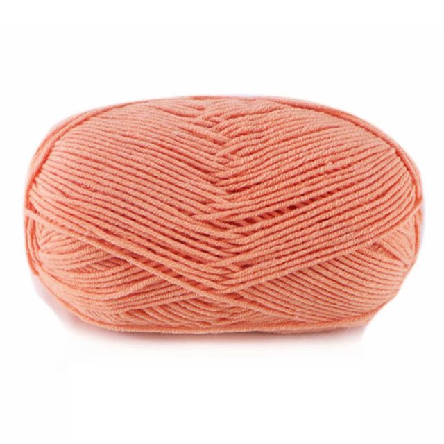 Guantes de bufanda de hilo de crochet juguetes juguetes artesanías regalos hilos de madejas duraderas conjuntos de artes 4-capas para Knitters Parties para principiantes 03light naranja Inevent HA059387-03B