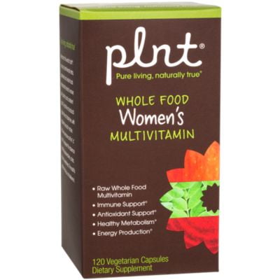 - plnt Women's Whole Food Multi Provides Immune, Antioxidant Support with Healthy Metabolism Energy Production, Raw Whole Food Multivitamin (120 Veggie Capsules)