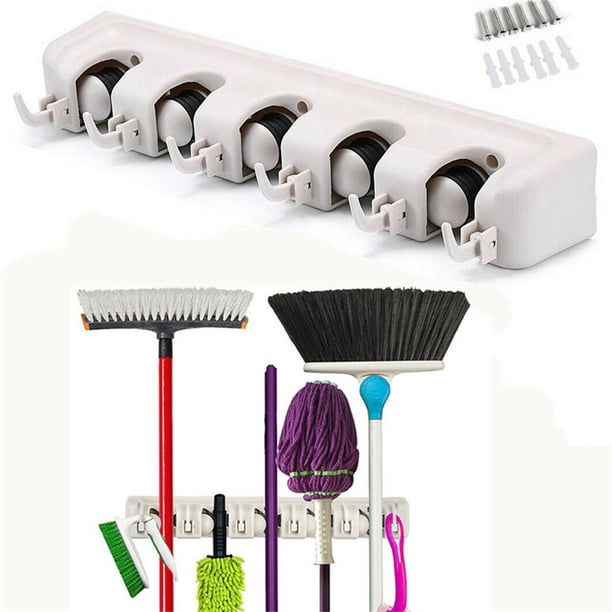 Organizador multiusos para garaje y hogar, uso versátil con ganchos resistentes y diseño de bola rodante, construcción duradera para un almacenamiento confiable, fácil instalación, soluciones que