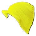 thumbnail image 1 of Cuff Beanie Visor Cráneo Cap Hat Beorie - Neon Amarillo Star Beanie, 1 of 1