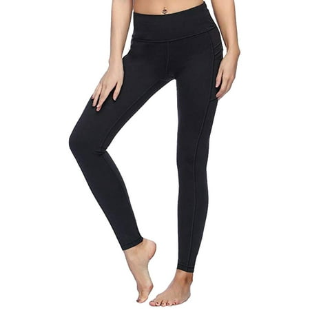 Yoga Pants for Women with Pockets High Waist Tummy Control Slim