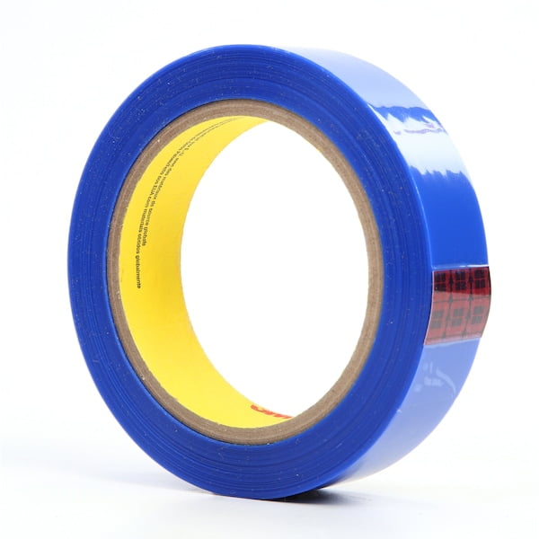 3M Polyester Tape 8901 Blue, 1 in x 72 yd, 36 per case