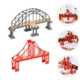 thumbnail image 4 of BRIGHTFUFU 2 uds puente ferroviario juguete tren puente tren pista puente juguete tren Accesorios, 4 of 6