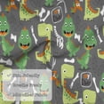 thumbnail image 5 of Pofeuu Cartoon Dinosaurs Print Queen Pillow Cases,Pillowcases with Envelope Closure, Wrinkle, Fade and Stain Resistant Pillow Covers-20x26in（No pillow core）, 5 of 7